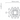 Dimensions diagram for the Nimbus Chandelier, medium size, from the CTO Lighting data sheet