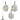 Finesse Decor Bubbling Glow Rectangular Chandelier - Chrome 