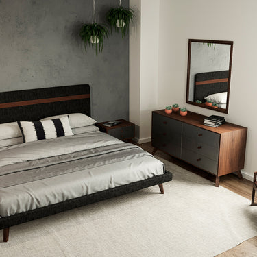 Nova Domus Dali Grey & Walnut Dresser