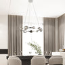 Finesse Decor Orbis Halo Chandelier Polish Nickel