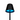 Finesse Decor Beam Column Rechargeable Table Lamp - Black 
