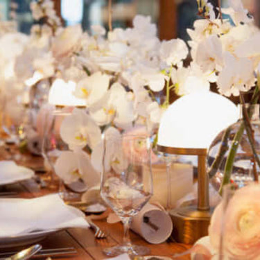Mini Art Deco rechargeable lamp, Antique Brass – view 7