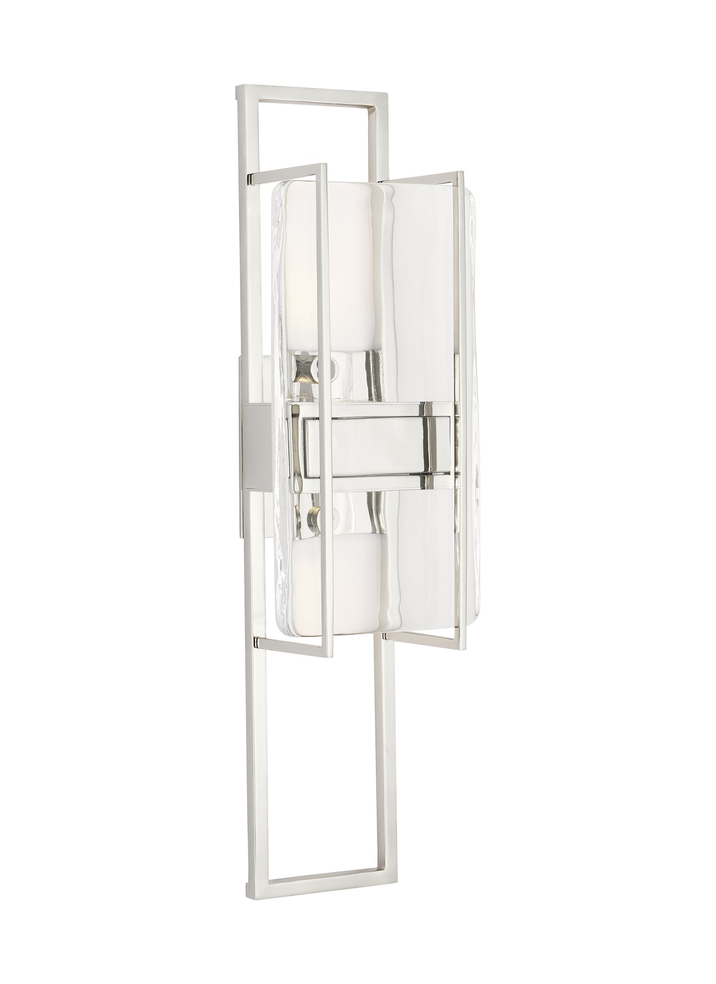 Duelle Medium Wall Sconce - Polished Nickel