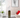 Finesse Decor Flame 65" Tall Floor Sculpture - White With Gray Stand 