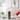 Finesse Decor Flame 65" Tall Floor Sculpture - White With Gray Stand 