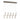 Finesse Decor Shinny Teardrops Rectangular Chandelier - Matte Nickel 