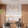 Finesse Decor Glitter Rings 10 Heads Chandelier Bronze