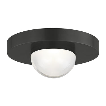 Ebell Flushmount Mini by Visual Comfort Modern in Matte Black Finish