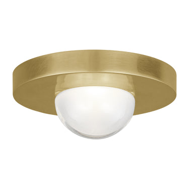 Ebell Flushmount | Brass Ceiling Light