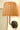 Emily rechargeable lamp, Black with Rattan Shade – view 3