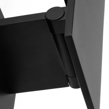 Luxury black LED outdoor wall fixture by Visual Comfort for modern homes and hotel exteriors