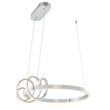 Finesse Decor Salzburg Round Chandelier Chrome