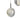 Finesse Decor Bubbling Glow Round Chandelier - Chrome 