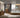 Queen Nova Domus Falcor Bed - Modern Grey Fabric & Walnut Veneer