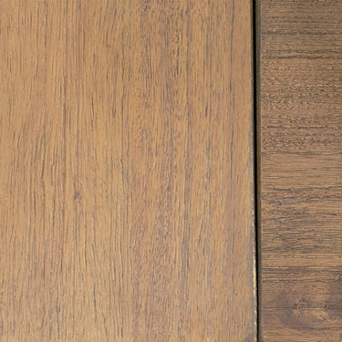 Nova Domus Fantasia Walnut & Grey Bed with Two Nightstands
