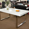 Skyline Extendable White Dining Table