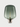 Lodes Flar lamp with Champagne steel base and Turquoise hand-blown glass diffuser