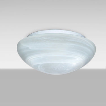 Bobbi 10 Marble glass, glowing from below | Besa Lighting