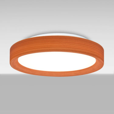 Pella 16 in Cherry, glowing from below | Besa Lighting