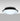 Silk 12 Opal/Black glass, glowing from below | Besa Lighting