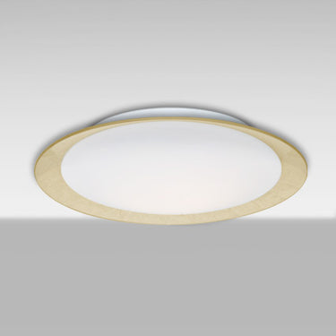Tuca 19 gold foil glass ring, detail | Besa Lighting