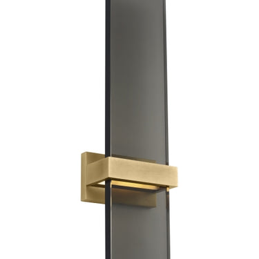 Dimmable Flyta up/down LED wall sconce, suitable for residential living rooms.