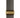 Slim Aluminum Wall Light Fixture with Dimmable LED – 13-Inch Flyta with Transparent Smoke Glass and brass accent