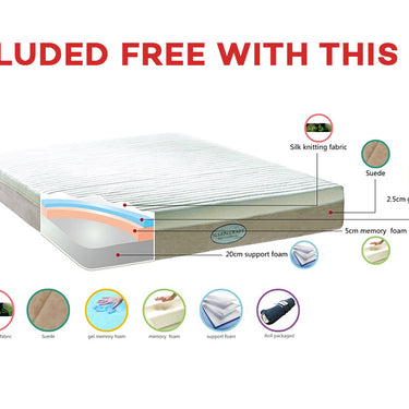 Concorde Queen Bedroom Set with Storage & Mattress