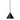 Mini cone pendant, Darkest Hour, product view | Apollo by Pholc