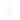 Technical drawing of the Penta Glo Medium pendant light with dimensions