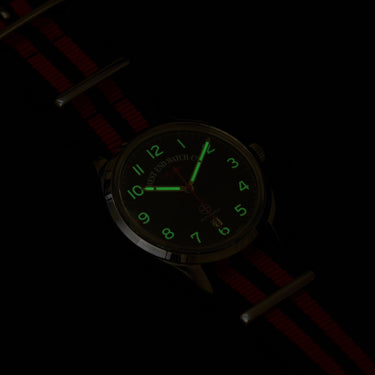 West End Watch Co. Sowar Prima – Automatic Watch with Black Dial & NATO Strap - Clearance