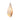 Nest pendant in the Blonde finish, tall angled-layer shade, Graypants Scraplights