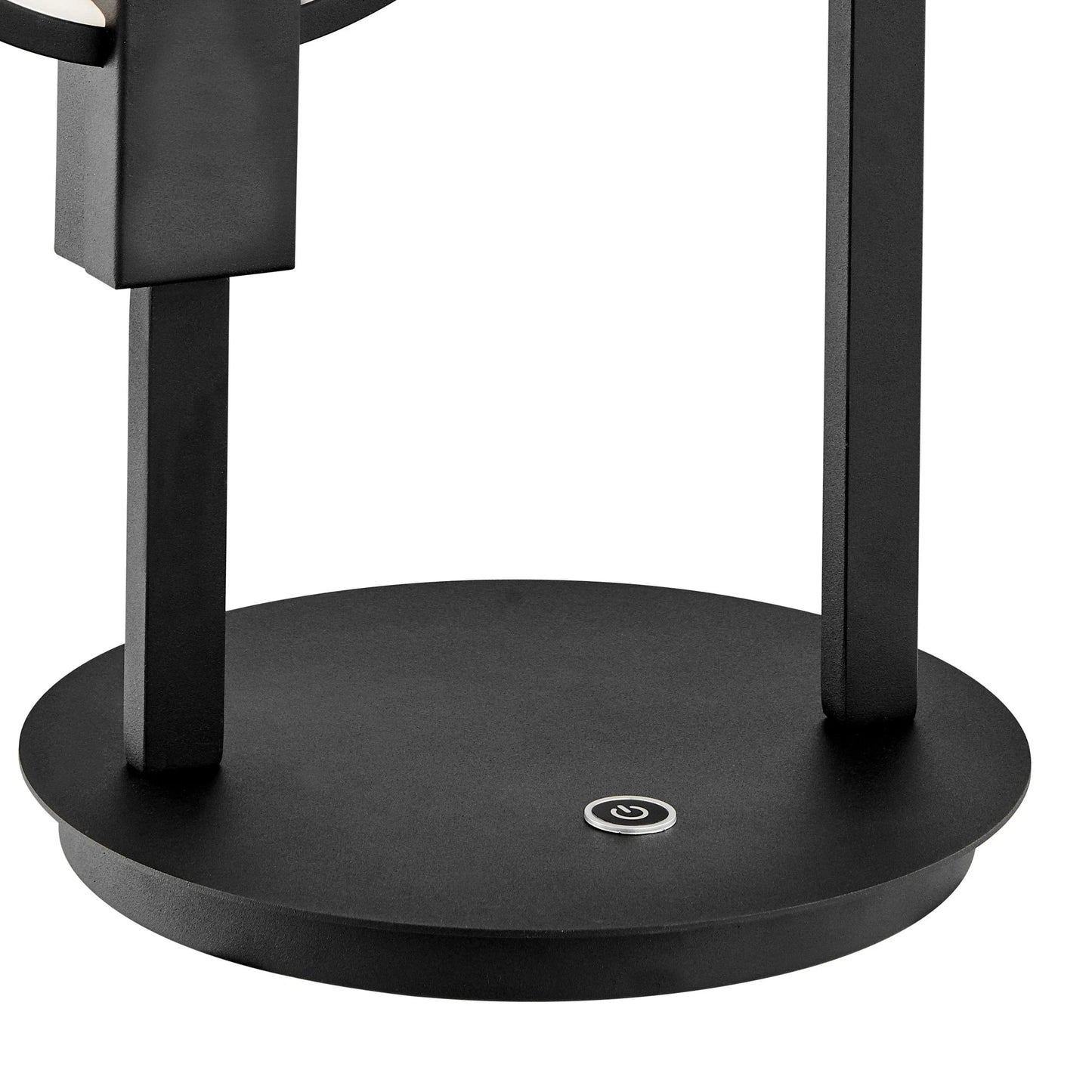 Finesse Decor Hong Kong LED Tall Table Lamp in Matte Black 5