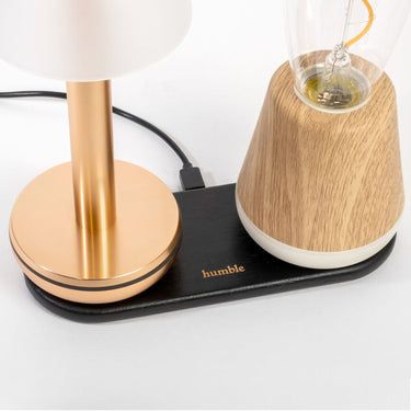 Humble Bamboo Wireless Charger, Double – view 2