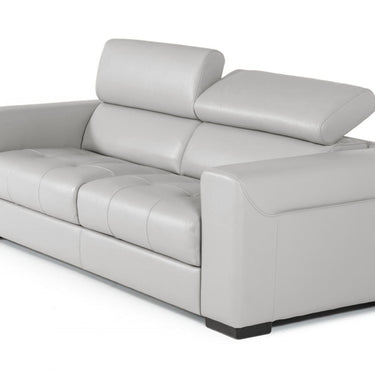 Lamod Italia Icon Italian Grey Leather Sofa Bed
