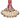 David Abad Ilde Max S sculptural multi-light pendant in chrome finish and red cord