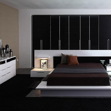 California King Impera Lacquer Platform Bed