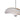 Detail view: Made by Hand Flying 58 Pendant, golden sand finish