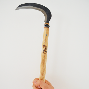 Slim Spring-Steel Sickle by Master Shin’s Anvil – detail 4