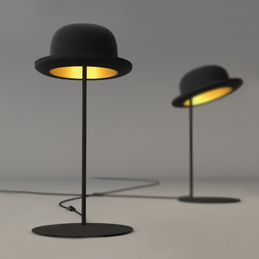 Bowler hat table lamp, side view | Jeeves by Innermost