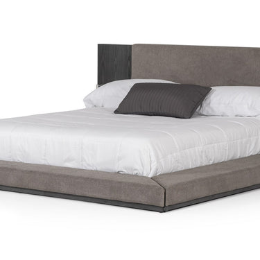 Eastern King Nova Domus Jagger Grey Bed