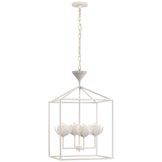 Alberto Medium Open Cage Lantern | Visual Comfort Modern