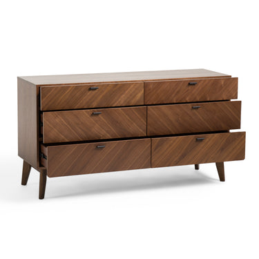 Nova Domus Kamela Walnut Dresser