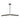 Visual Comfort Linea 42" linear chandelier with integrated dimmable LED lights in a contemporary living room.