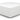 Zest wedge-shaped corner ottoman in cream vinyl, alone on a white studio ground