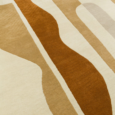 La Nuit recycled polyester rug, close-up detail