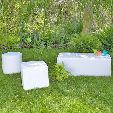 La Fete Design Furniture Dot 2 Cube Ottoman at MetropolitanDecor.com