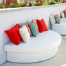 La Fete Design Furniture Moon Pad Semi Circle Pad at MetropolitanDecor.com