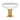Morgan 16 inch table lamp by Visual Comfort with fully dimmable LED, clear Italian glass, and brass finish