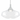 Lodes Nostalgia modern clear glass pendant with chrome suspension